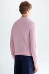 Crew neck cotton sweater