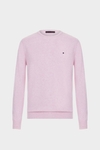 Crew neck cotton sweater