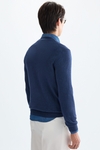 Cotton crew-neck sweater