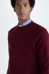 CREW NECK PIMA COTTON SWEATER