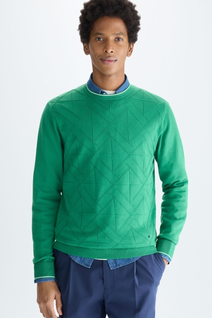 ORIGAMI PIMA COTTON SWEATER