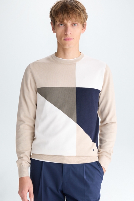 JERSEY ALGODÓN PIMA GEOMETRÍA