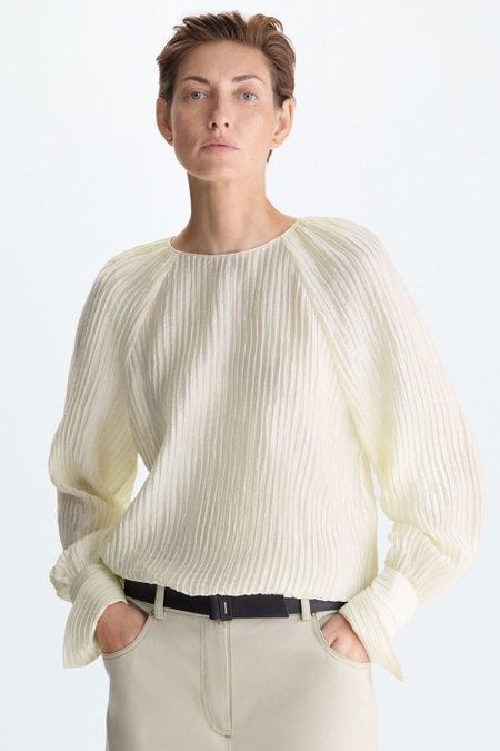 BLUSA OVERSIZE CRINKLE BAJO AJUSTABLE
