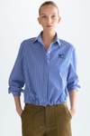 Cubo PG striped poplin shirt