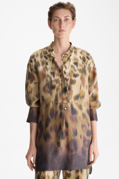 PRINT CUPRO OVERSIZE SHIRT