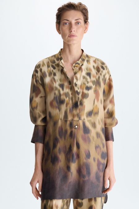 CAMISA OVERSIZE CUPRO ESTAMPADO