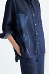 Cala tencel denim oversize shirt