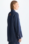 Cala tencel denim oversize shirt