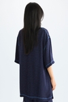 Gutenberg jacquard oversize top