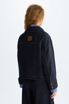 Origami denim oversize jacket