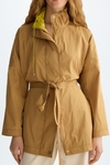 Belt nylon oversize reversible coat