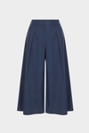 Poplin A-line culottes