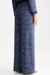 Denim effect woven straight-fit trousers