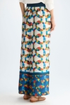 Afric8 print twill wide-leg trousers