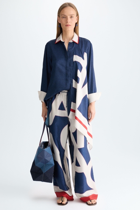 PANTALÓN PIJAMERO TWILL ESTAMPADO PG LINES
