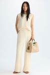 Cinta PG crepe wide-leg trousers