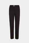 Satin slim-leg trousers