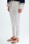 Pantalón pitillo satén stretch
