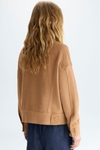 Fleece oversize jacket