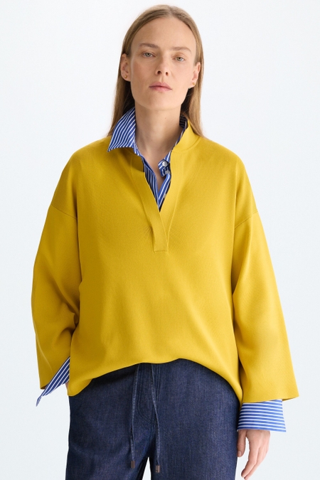 JERSEY OVERSIZE PUNTO STRETCH