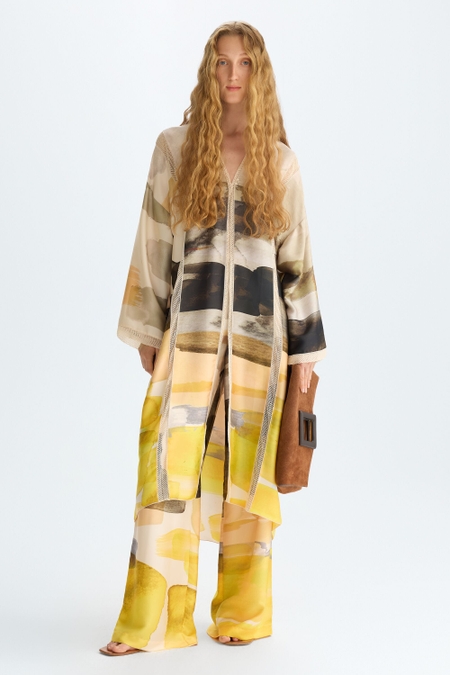 ABRIGO OVERSIZE TWILL ESTAMPADO