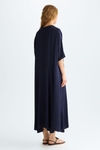 Gutenberg jacquard oversize midi dress