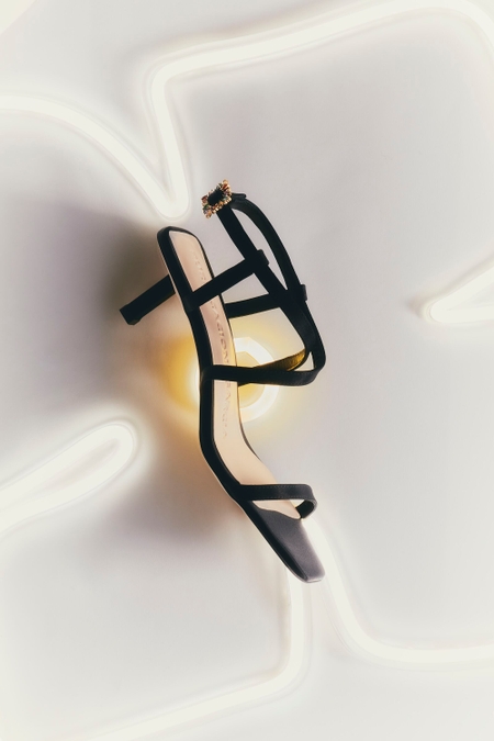 SANDALIA 45 RASO RECTANGLES