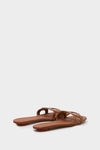 Ocho leather flat sandals