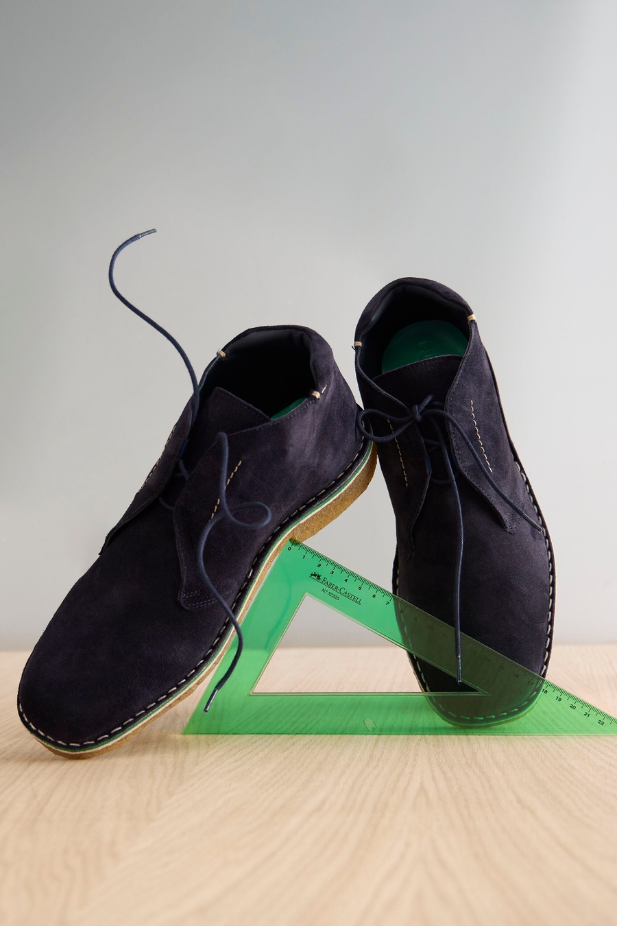 SUEDE FLAT ANKLE BOOTS