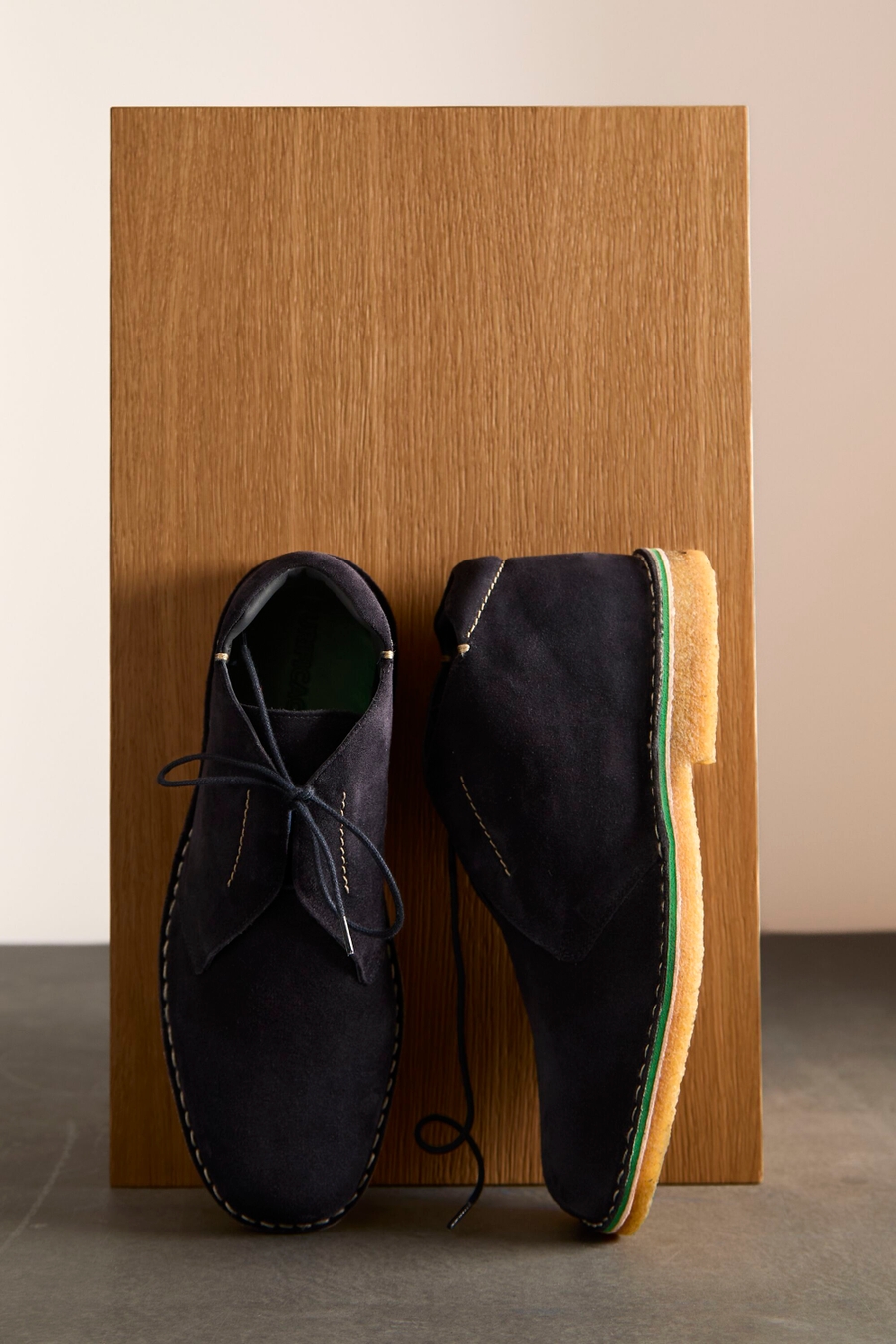 SUEDE FLAT ANKLE BOOTS