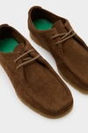 Suede flat shoes