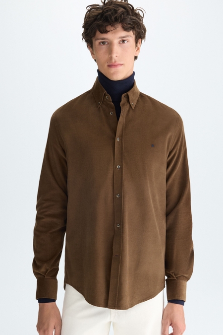 MICRO-CORDUROY SHIRT