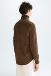 Micro-corduroy shirt