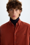 Micro-corduroy shirt