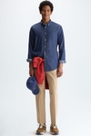 Denim twill shirt