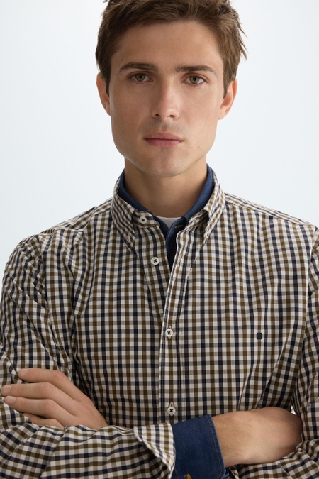 CAMISA OXFORD CUADRO VICHY