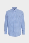Gingham check Oxford shirt