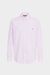 Striped poplin shirt