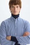 Candy stripe poplin shirt