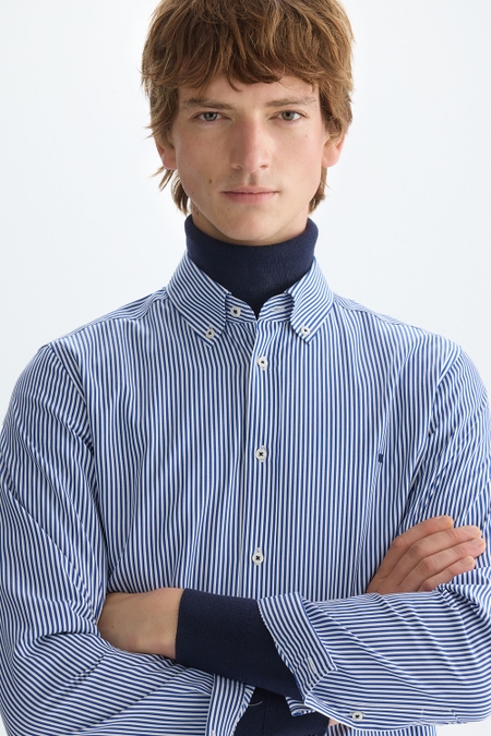 CANDY STRIPE POPLIN SHIRT