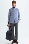 Candy stripe poplin shirt