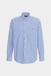 Candy stripe poplin shirt