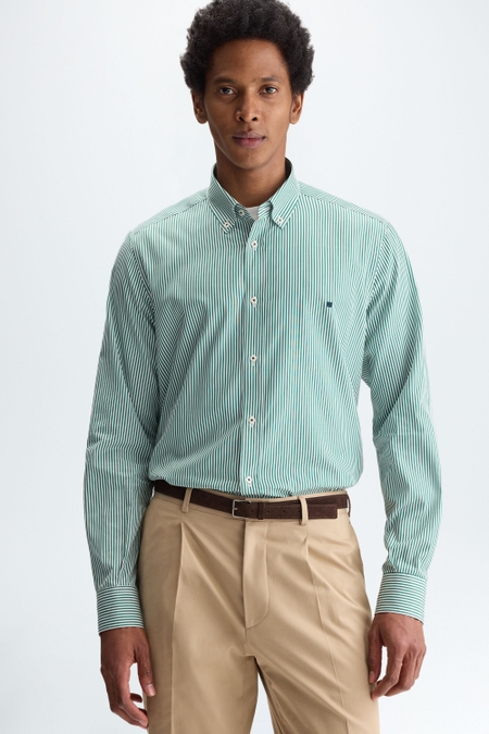 CAMISA POPELÍN RAYA CANDELA