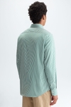 Candy stripe poplin shirt