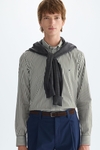 Candy stripe poplin shirt