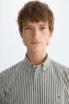Candy stripe poplin shirt