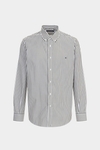 Candy stripe poplin shirt