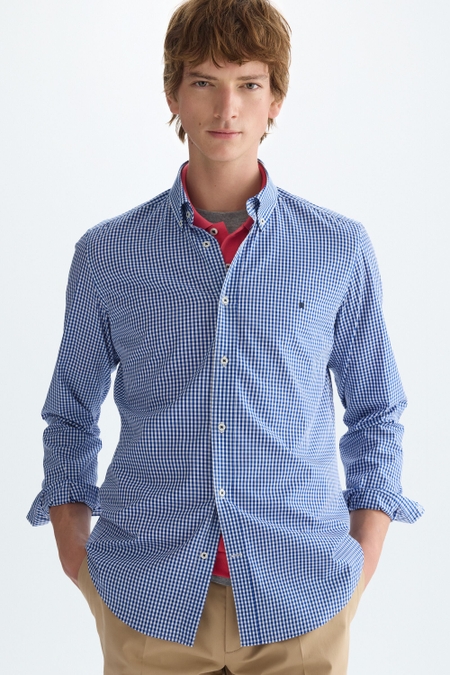 CAMISA POPELÍN CUADRO VICHY
