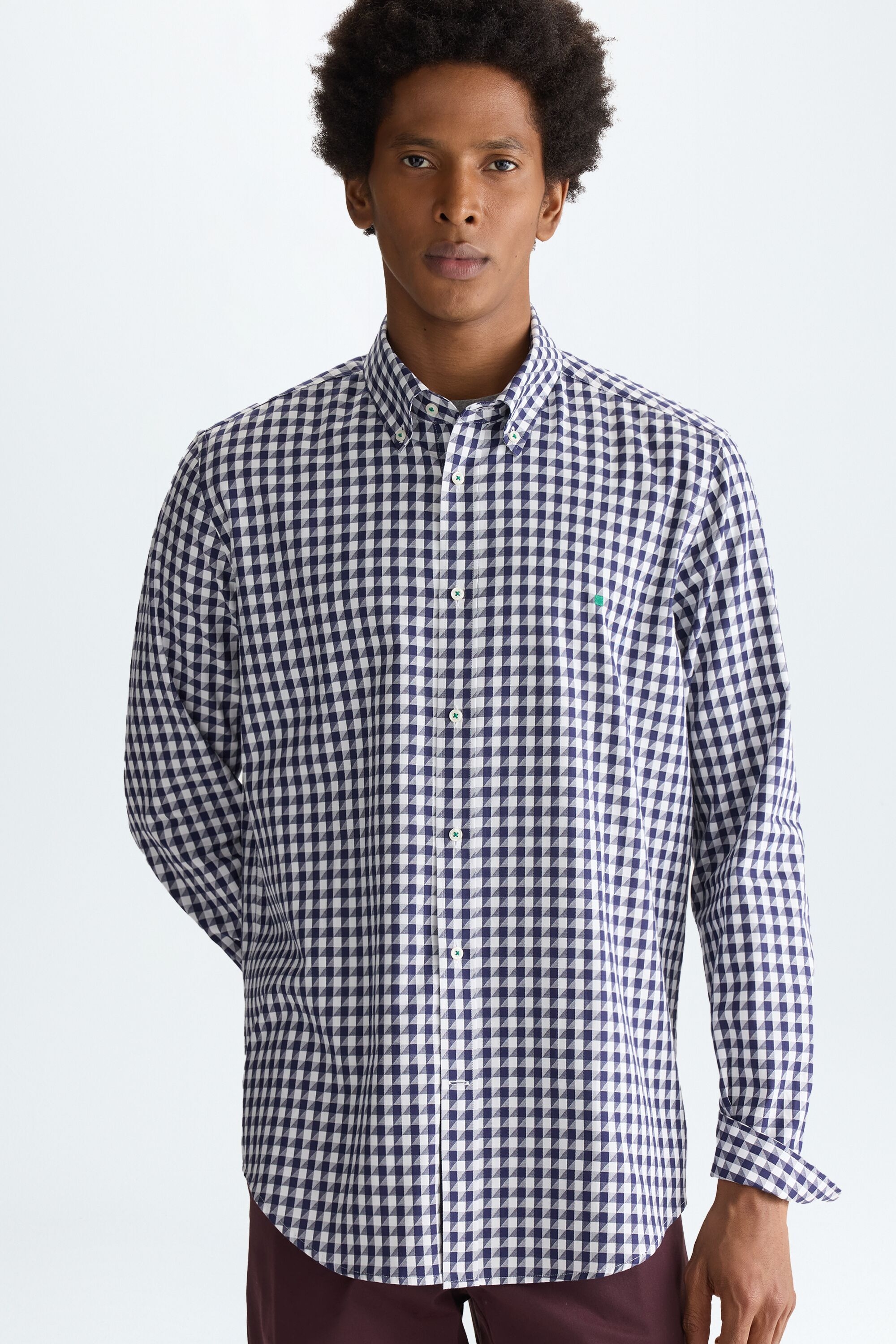 Origami jacquard shirt