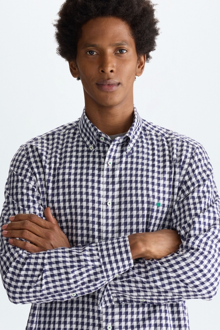 CAMISA JACQUARD ORIGAMI